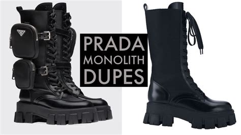 Prada knit boots dupe